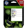 Image de HP Pack Cartouches Noire et Couleurs HP 364 - N9J73AE