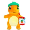 Image de Peluche Charmander Pokemon : Salamèche avec bonnet 20 cm
