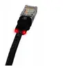 Image de BasicPatch - Cordon de raccordement - RJ-45 (M) pour RJ-45 (M) - 1.2 m - UTP - CAT 5e - démarré - noir