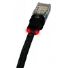 Image de BasicPatch - Cordon de raccordement - RJ-45 (M) pour RJ-45 (M) - 2.1 m - UTP - CAT 5e - démarré - noir