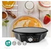 Image de Crêpière 30 cm 1000W Revêtement antiadhésif Réglage de la température Voyant Fond antidérapant 33 cm Familiale Haute qualité