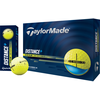 Image de TaylorMade Balles de golf Distance Plus - Lot de 12, jaune