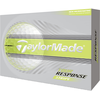 Image de TaylorMade Balles de golf Tour Response Stripe - Lot de 12, jaune
