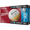 Image de TaylorMade Balles de golf SpeedSoft - Lot de 12 + 3 en cadeau, blanc/bleu
