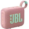 Image de JBL GO 4, Enceinte Bluetooth ultra-portable, son JBL Pro, basses percutantes, 7 heures d'autonomie, fonction Playtime Boost, résistante à l'eau et à la poussière IP67, rose en occasion ou reconditionné