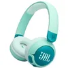 Image de JBL Junior 320 BT, Casque Supra-auriculaire sans Fil pour Enfants, avec Microphone intégré, Bluetooth, Safe Sound, Coussinets Confortables, Set d'autocollants, Design Pliable, Vert en occasion ou reconditionné