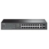 Image de Omada ES220GP V1 - Commutateur - Géré - 16 x 10/100/1000 (PoE+) + 2 x 10/100/1000 + 2 x Gigabit SFP - de bureau, fixation murale, Montable sur rack -