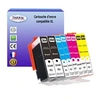 Image de 8 Cartouches compatibles avec HP OfficeJet 4620, 4622 remplace HP 364XL (2N+2C+2M+2J ) -