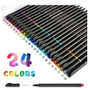 Image de stylos a pointe fine, Beupro Lot de 24 Couleurs Stylos Feutre à Pointes Fine pour croquis bureau de dessin documents manga scrapbooking BD et