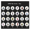 Image de Lot de 24pcs Jeux de Cartes circulaire amiibo Zelda Breath of the Wild Zelda AMIIBO nfc Tag Carte compatible Nintendo switch Wii U avec avec boîte