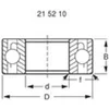 Image de Roulement à billes modelcraft 608 zz