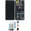 Image de Original Ecran LCD & Vitre tactile Noir Assemblés Sur Châssis Pour Galaxy Z Flip F700F