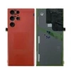 Image de Original Cache Batterie Vitre Arrière Rouge pour Galaxy S22 Ultra S908 GH82-27457H GH82-27458H