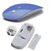 Image de Souris Ultra Plate pour PC MEDION Sans Fil USB Universelle Capteur Optique 3 Boutons Couleurs (BLEU)