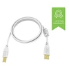 Image de Techconnect 2 - Câble USB - USB type B (M) pour USB (M) - USB 2.0 - 5 m - blanc