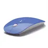 Image de Souris Ultra Plate pour PC ASUS Sans Fil USB Universelle Capteur Optique 3 Boutons Couleurs (ROUGE)