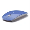 Image de Souris Ultra Plate pour PC KUBB Sans Fil USB Universelle Capteur Optique 3 Boutons Couleurs (ROUGE)