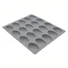 Image de Moule pour 20 mini madeleine en silicone elastomoules - - Gris - Silicone