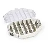 Image de Coffret de 26 douilles en inox spéciales décor - - Argent / Métallique - Acier Inoxydable (inox)