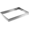 Image de De Buyer Moules De Cuisson Patisserie Frame Steel Adjustable Max Rectangular 56-84 Cm One Size