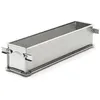 Image de DE BUYER - Moule rectangulaire GEOFORME dépliable - 24 x 5 x 6 cm | à charnières en inox perforé en occasion ou reconditionné