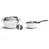 Image de Série de 4 casseroles inox 14/16/18/20cm + 1 queue + 2 anses 3491.04