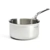 Image de De Buyer - Casserole en inox 5 couches AFFINITY - 20 cm - Fabriquée en France, Sans PFAS, Montée Rapide en Température, Inox 18/10, Tous Feux + Four, Finition Poli Brillant en occasion ou reconditionné