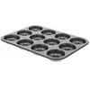 Image de Plaque pour 12 mini 7 cm savarins - - Gris - Acier