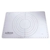 Image de De buyer 4937.60 tapis silicone avec graduations et repères cercles pour étaler la pâte à tarte - 60 x 40 cm