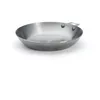 Image de De Buyer - Poêle amovible en tôle d'acier MINERAL B - Diamètre 24 cm -, Gris en occasion ou reconditionné