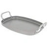 Image de Plancha lisse à anses alu droites minéral b 38x26cm