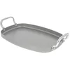 Image de De Buyer - Plancha grill rectangulaire en tôle d'acier MINERAL B | 38 x 26 cm, Fabriquée en France, Anti Adhérence Naturelle, Finition à la Cire d'Abeille, Tous Feux + Flash Four en occasion ou reconditionné