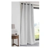 Image de Rideau occultant à oeillets uni polyester NOTTE - Blanc crème - 135x250cm