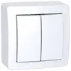 Image de Double va-et-vient blanc Schneider Alrea