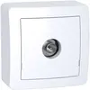 Image de Prise TV blanc Schneider Alrea