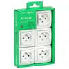 Image de Prise terre blanc Schneider Alrea lot de 5