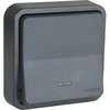 Image de Bouton poussoir encastré IP55 - Mureva - anthracite - Schneider