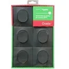 Image de - Lot 5 interrupteurs va-et-vient brochables + plaque - anthracite - Ovalis - Schneider