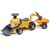 Image de Porteur chantier Marcel avec pelle frontal, excavatrice et remorque 1 à 3 ans -