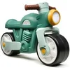 Image de Draisienne vintage Moto verte avec larges roues silencieuses 1 à 3 ans -