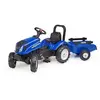 Image de Tracteur enfant New Holland avec remorque 2 à 5 ans -