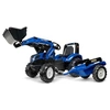 Image de Tractopelle enfant New Holland avec remorque 3 à 7 ans -