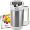 Image de Moulinex Blender chauffant, 1000 W, Capacité 1.2 L, 5 programmes automatiques, Double paroi, Soupe, Velouté, Compote, Smoothie, Maintien au Chaud, Easy Soup silver LM841110 en occasion ou reconditionné
