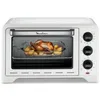 Image de Moulinex Four posable Optimo 19 L, Thermostat jusqu'à 240 °C, 3 modes de cuisson dont gril, minuteur, 6 niveaux de cuisson, Chaleur traditionnelle, Blanc OX441110 en occasion ou reconditionné