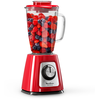 Image de Moulinex Blendforce 2, Blender, Bol verre 1.75L, 800W, 2 vitesses, 4 lames, Rouge,Blender classique