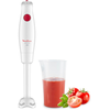 Image de Moulinex Turbomix, Pied mixeur, 2 lames ZELKROM, 350 W, blanc,Pied mixeur