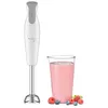 Image de Moulinex Mixeur plongeant, 600 W, 2 vitesses, Poignée ergonomique, Pied antiéclaboussures inox, Compatible lave-vaisselle, 4 lames technologie Powelix, Daily Chef Blanc DD551110 en occasion ou reconditionné