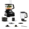 Image de Moulinex Double Force, Robot multifonction, 1000 W, 28 fonctions, 8 accessoires, Noir,Robot multifonction