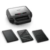 Image de Tefal UltraCompact 3-en-1 Appareil à Gaufres, Sandwichs et Paninis, 3 jeux de plaques inclus, Compact, Rangement Facile, 700 W, SW383D10 en occasion ou reconditionné