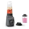 Image de Moulinex Blend Up Essential, Mini blender, 800 W, 6 programmes automatiques, 2 gourdes,Mini blender